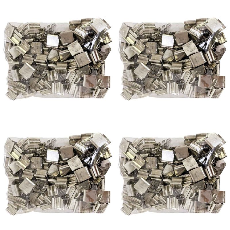 Wooden Wick Candle - ABUI-400 PCS Металлические держатели для фитилей,