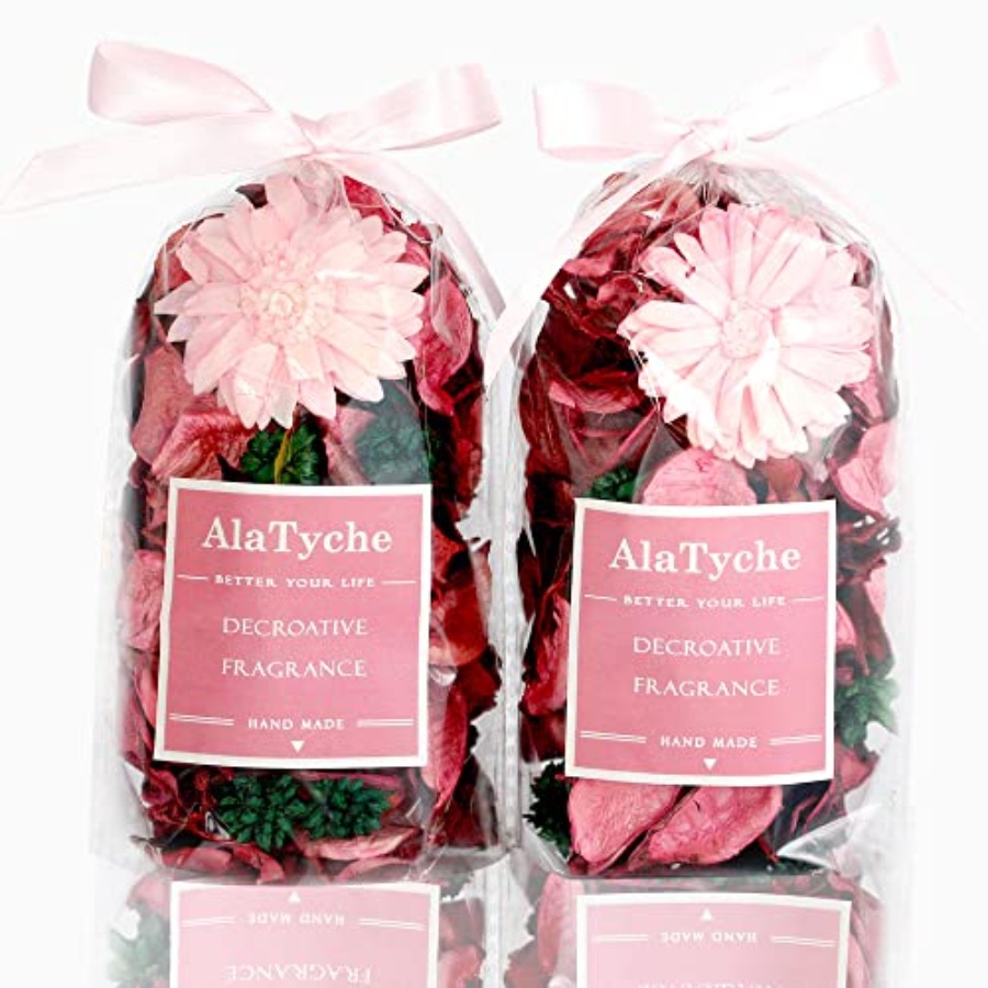 Potpourri Dried Flower - Розовые пакеты с ароматом роз, декоративный