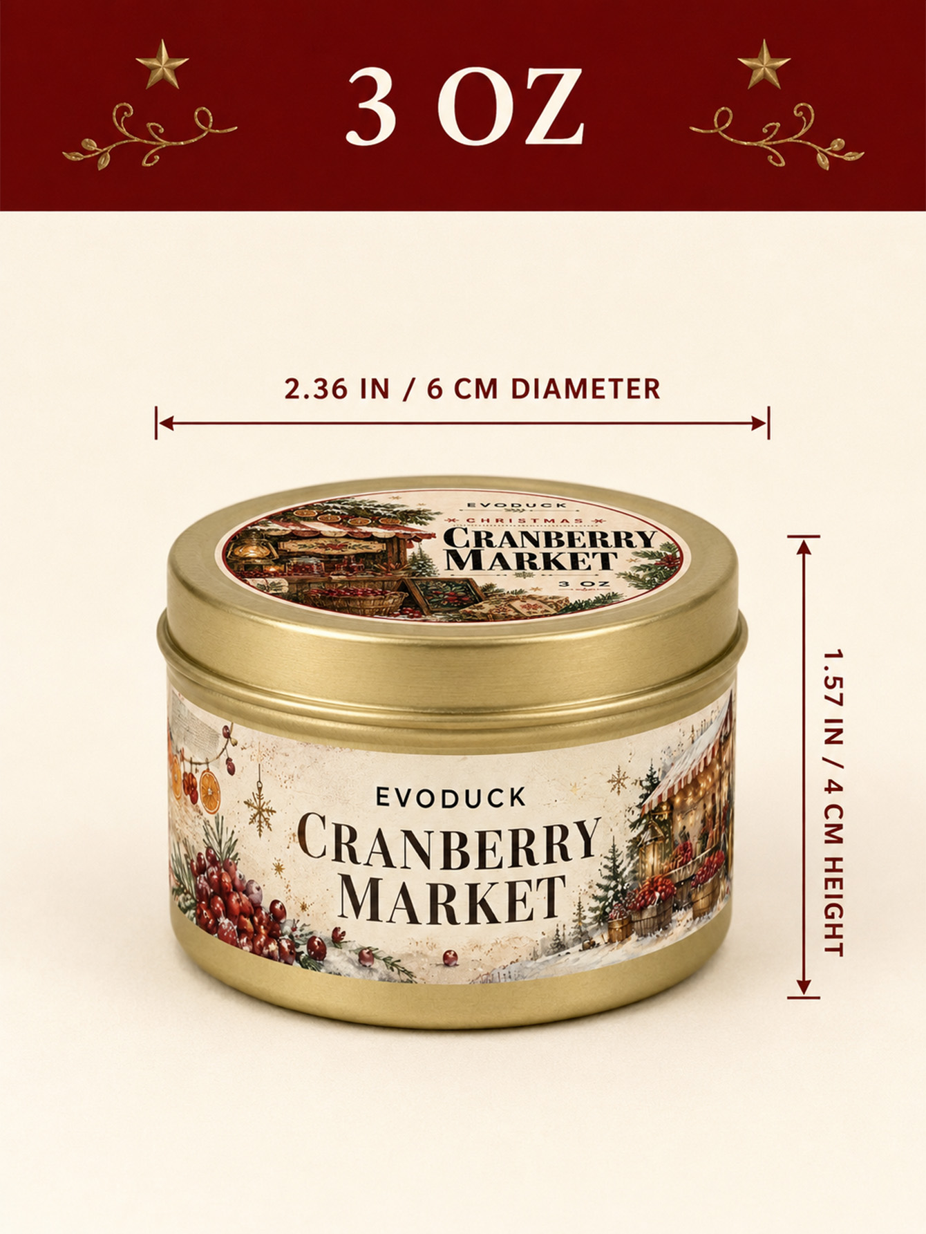 Набор ароматических свечей Cra – обзор и цена Xmas Home Fragrance