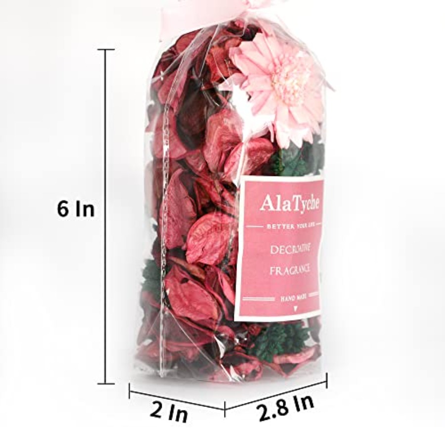 Розовые пакеты с ароматом роз, – обзор и цена Potpourri Dried Flower