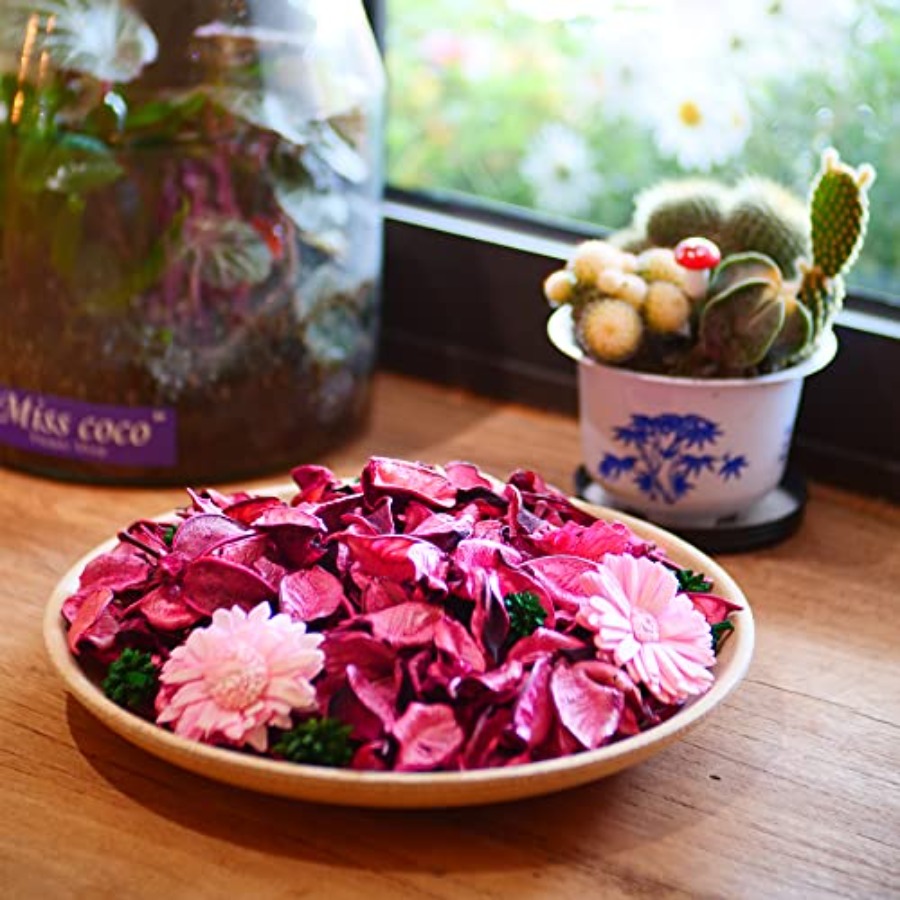 Розовые пакеты с ароматом роз, – обзор и цена Potpourri Dried Flower